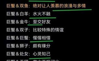 怎么判断巨蟹座是不是喜欢你