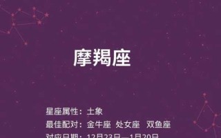 摩羯座思念一个人的表现