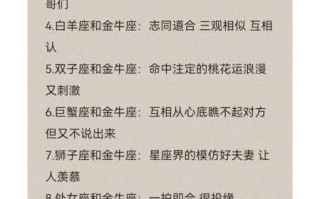 金牛座和什么星座最搭配恋爱关系