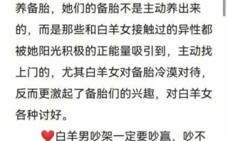 白羊座男女受伤的表现是什么