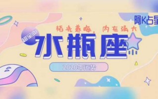 水瓶座的2020年运势如何