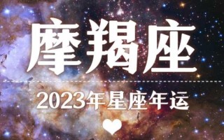 摩羯座2021年到2023年运势