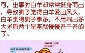 白羊座和狮子座在一起吗