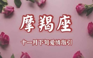 摩羯座会为爱疯狂吗