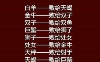 双鱼能降服哪个星座