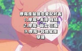 摩羯座缠上哪种孽缘女