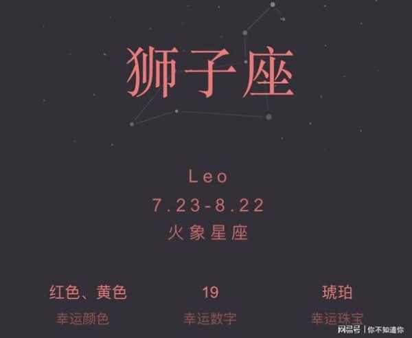 狮子座的生日是什么星座