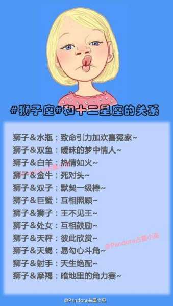 狮子座和什么座合适