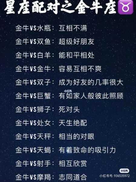 金牛座情人是什么星座