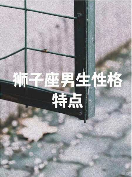 狮子男忍受你的脾气