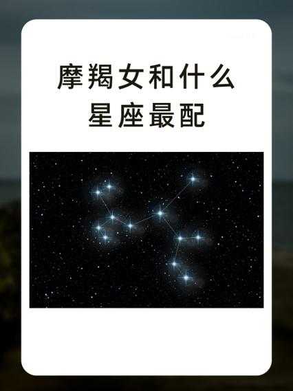 什么星座能驾驭摩羯女人